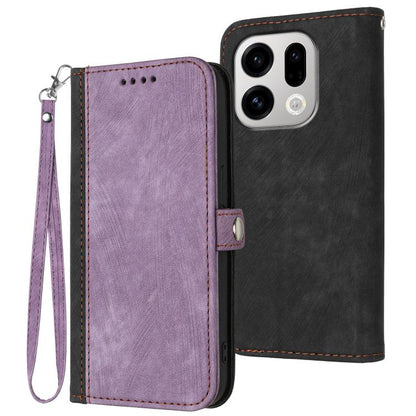 Side Buckle Double Fold Hand Strap Leather Phone Case, For OPPO A6x / A6c Global / A6 Pro India, For OPPO Reno15 Pro Max 5G Global, For OPPO Reno15 F 5G Global, For OPPO Reno15 Pro 5G Global, For OPPO Reno15 5G Global, For OPPO Find X9                 ...