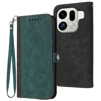 Side Buckle Double Fold Hand Strap Leather Phone Case, For OPPO A6x / A6c Global / A6 Pro India, For OPPO Reno15 Pro Max 5G Global, For OPPO Reno15 F 5G Global, For OPPO Reno15 Pro 5G Global, For OPPO Reno15 5G Global, For OPPO Find X9                 ...