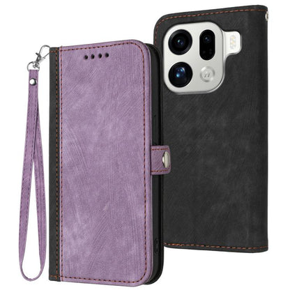 Side Buckle Double Fold Hand Strap Leather Phone Case, For OPPO A6x / A6c Global / A6 Pro India, For OPPO Reno15 Pro Max 5G Global, For OPPO Reno15 F 5G Global, For OPPO Reno15 Pro 5G Global, For OPPO Reno15 5G Global, For OPPO Find X9                 ...