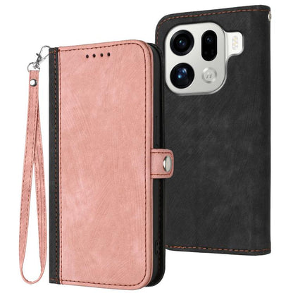 Side Buckle Double Fold Hand Strap Leather Phone Case, For OPPO A6x / A6c Global / A6 Pro India, For OPPO Reno15 Pro Max 5G Global, For OPPO Reno15 F 5G Global, For OPPO Reno15 Pro 5G Global, For OPPO Reno15 5G Global, For OPPO Find X9                 ...