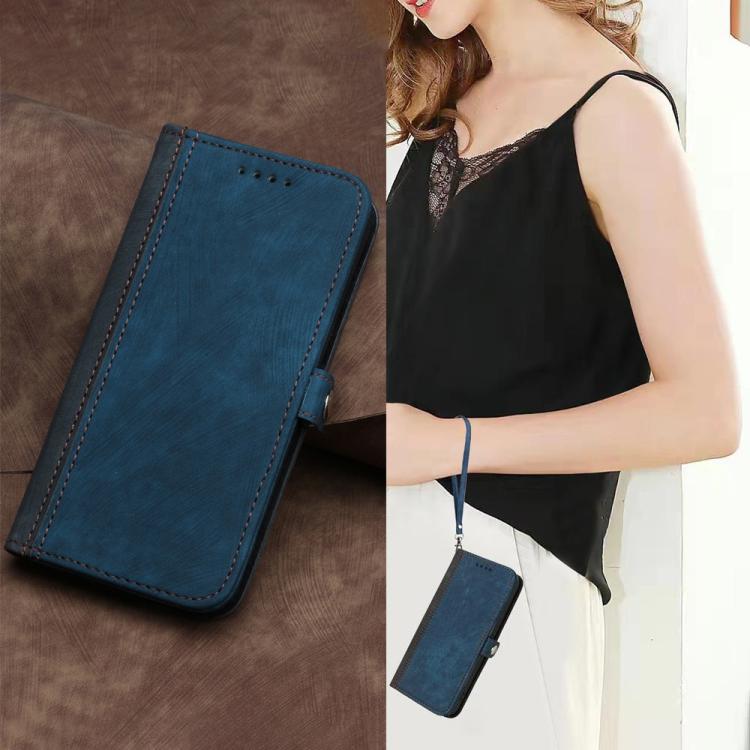 Side Buckle Double Fold Hand Strap Leather Phone Case, For OPPO A6x / A6c Global / A6 Pro India, For OPPO Reno15 Pro Max 5G Global, For OPPO Reno15 F 5G Global, For OPPO Reno15 Pro 5G Global, For OPPO Reno15 5G Global, For OPPO Find X9                 ...