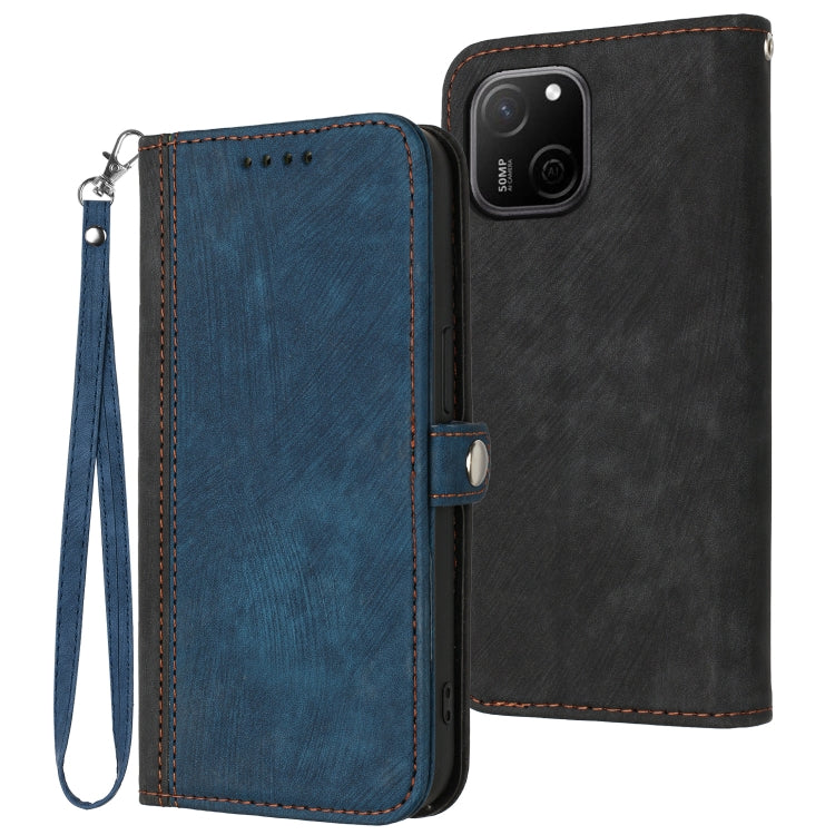 Side Buckle Double Fold Hand Strap Leather Phone Case, For Huawei Enjoy 80 Plus, For Huawei Pura 80 5G, For Huawei Mate 70 Pro / Mate 70 Pro+, For Huawei Mate 70, For Huawei Pura 70 Pro / Pura 70 Pro+, For Huawei nova 12i, For Huawei nova 12s          ...