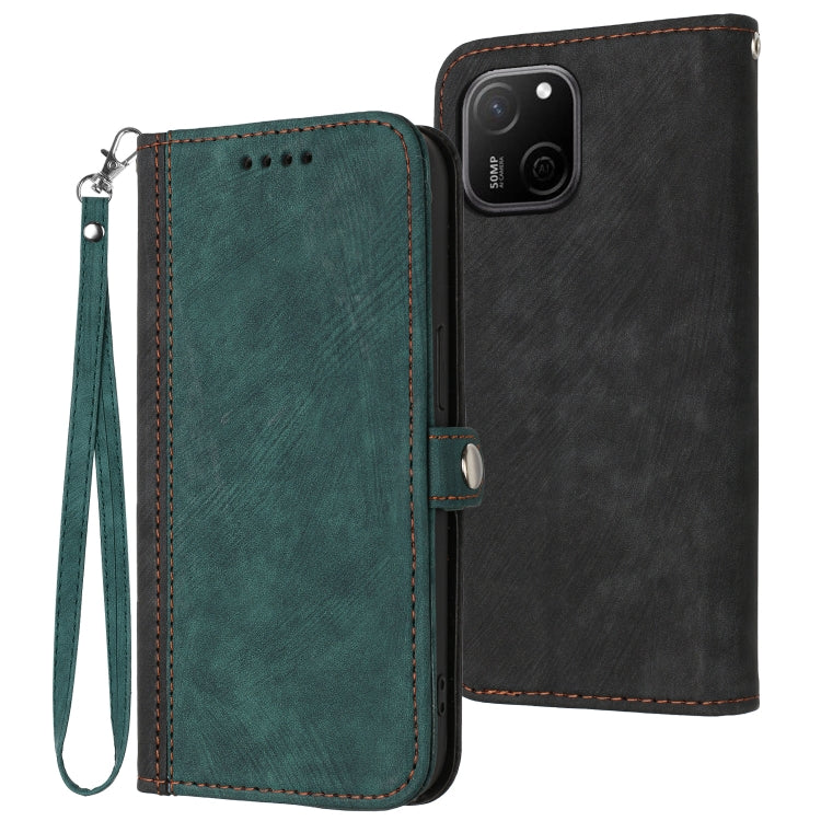 Side Buckle Double Fold Hand Strap Leather Phone Case, For Huawei Enjoy 80 Plus, For Huawei Pura 80 5G, For Huawei Mate 70 Pro / Mate 70 Pro+, For Huawei Mate 70, For Huawei Pura 70 Pro / Pura 70 Pro+, For Huawei nova 12i, For Huawei nova 12s          ...