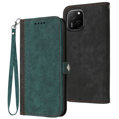 Side Buckle Double Fold Hand Strap Leather Phone Case, For Huawei Enjoy 80 Plus, For Huawei Pura 80 5G, For Huawei Mate 70 Pro / Mate 70 Pro+, For Huawei Mate 70, For Huawei Pura 70 Pro / Pura 70 Pro+, For Huawei nova 12i, For Huawei nova 12s          ...