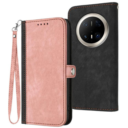 Side Buckle Double Fold Hand Strap Leather Phone Case, For Huawei Enjoy 80 Plus, For Huawei Pura 80 5G, For Huawei Mate 70 Pro / Mate 70 Pro+, For Huawei Mate 70, For Huawei Pura 70 Pro / Pura 70 Pro+, For Huawei nova 12i, For Huawei nova 12s          ...