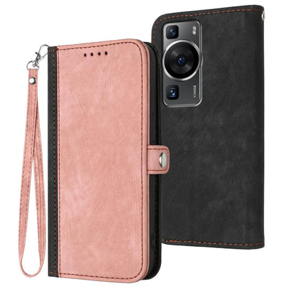 Side Buckle Double Fold Hand Strap Leather Phone Case, For Huawei Enjoy 80 Plus, For Huawei Pura 80 5G, For Huawei Mate 70 Pro / Mate 70 Pro+, For Huawei Mate 70, For Huawei Pura 70 Pro / Pura 70 Pro+, For Huawei nova 12i, For Huawei nova 12s          ...