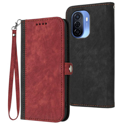 Side Buckle Double Fold Hand Strap Leather Phone Case, For Huawei Enjoy 80 Plus, For Huawei Pura 80 5G, For Huawei Mate 70 Pro / Mate 70 Pro+, For Huawei Mate 70, For Huawei Pura 70 Pro / Pura 70 Pro+, For Huawei nova 12i, For Huawei nova 12s          ...