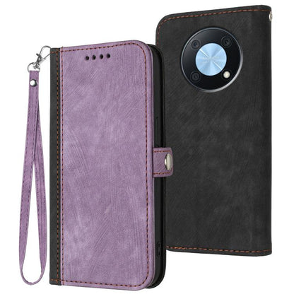 Side Buckle Double Fold Hand Strap Leather Phone Case, For Huawei Enjoy 80 Plus, For Huawei Pura 80 5G, For Huawei Mate 70 Pro / Mate 70 Pro+, For Huawei Mate 70, For Huawei Pura 70 Pro / Pura 70 Pro+, For Huawei nova 12i, For Huawei nova 12s          ...