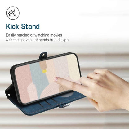 Side Buckle Double Fold Hand Strap Leather Phone Case, For Huawei Enjoy 80 Plus, For Huawei Pura 80 5G, For Huawei Mate 70 Pro / Mate 70 Pro+, For Huawei Mate 70, For Huawei Pura 70 Pro / Pura 70 Pro+, For Huawei nova 12i, For Huawei nova 12s          ...