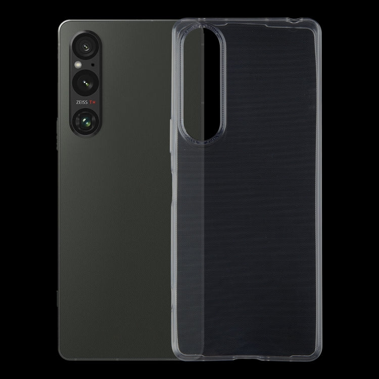 Transparent TPU phone case with rear camera openings and smooth, low-profile corners