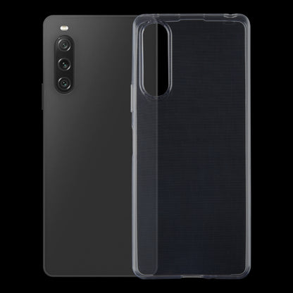 Clear TPU phone case with precise camera cutout and thin raised edge protection