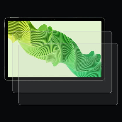 Tablet tempered glass screen protector film, clear overlay for edge-to-edge coverage