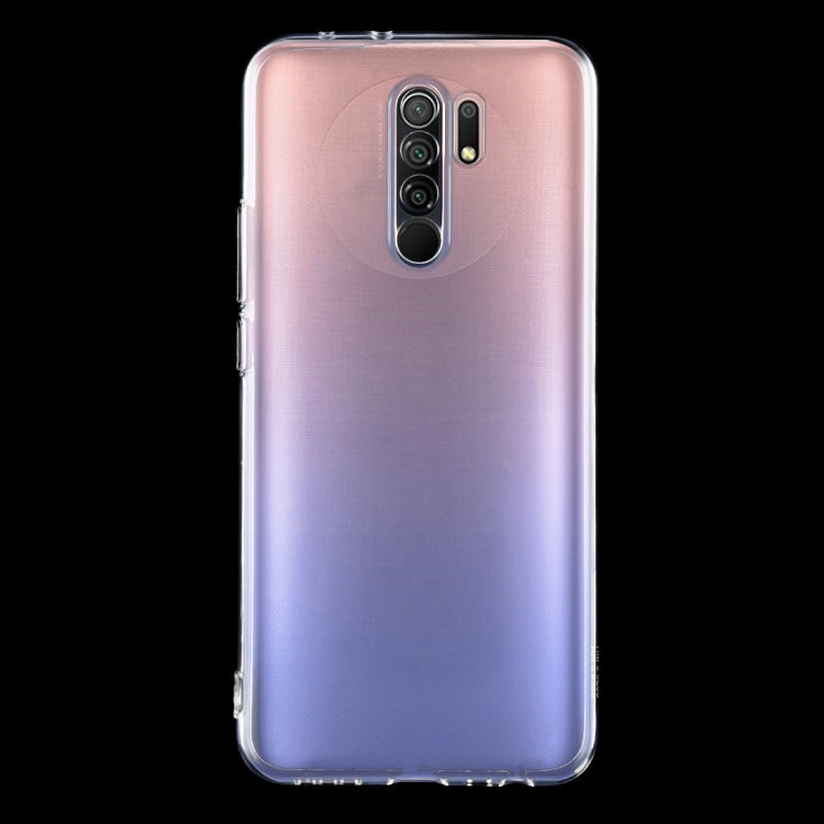 Clear TPU phone case with dual-camera cutout and openings for side buttons and ports