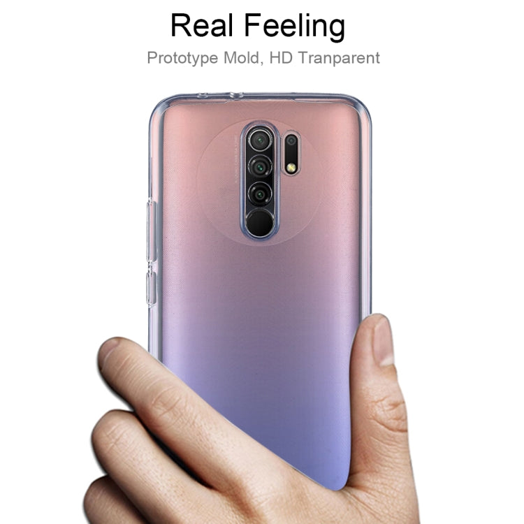 Transparent TPU phone case with dual camera cutout and smooth protective rim