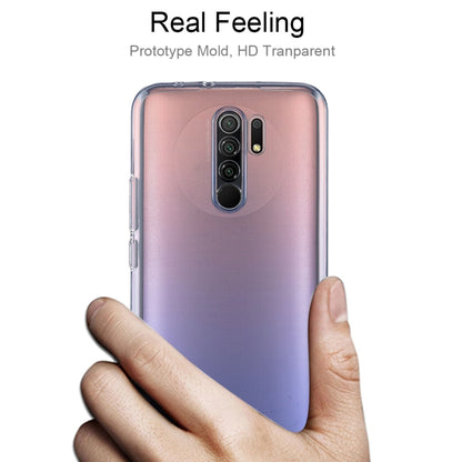 Transparent TPU phone case with dual camera cutout and smooth protective rim