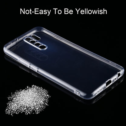 Clear TPU phone case with raised camera ring and full access to ports and buttons