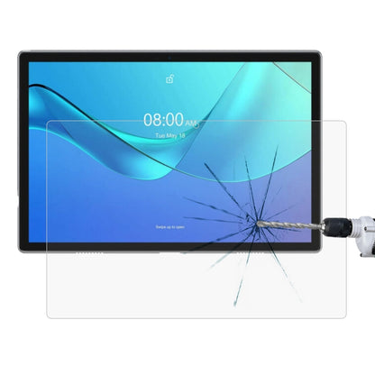 Tempered glass screen protector film for tablet, crack impact on display