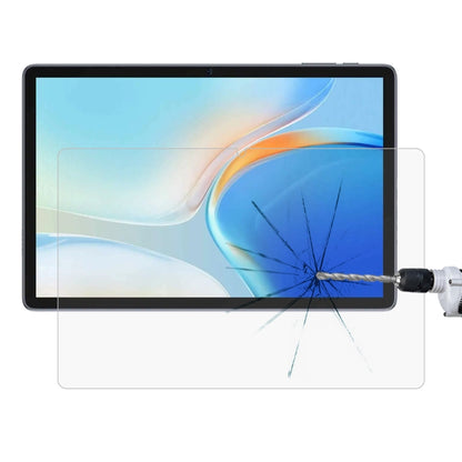 Tablet tempered glass screen protector film with crack-resistance impact test demo