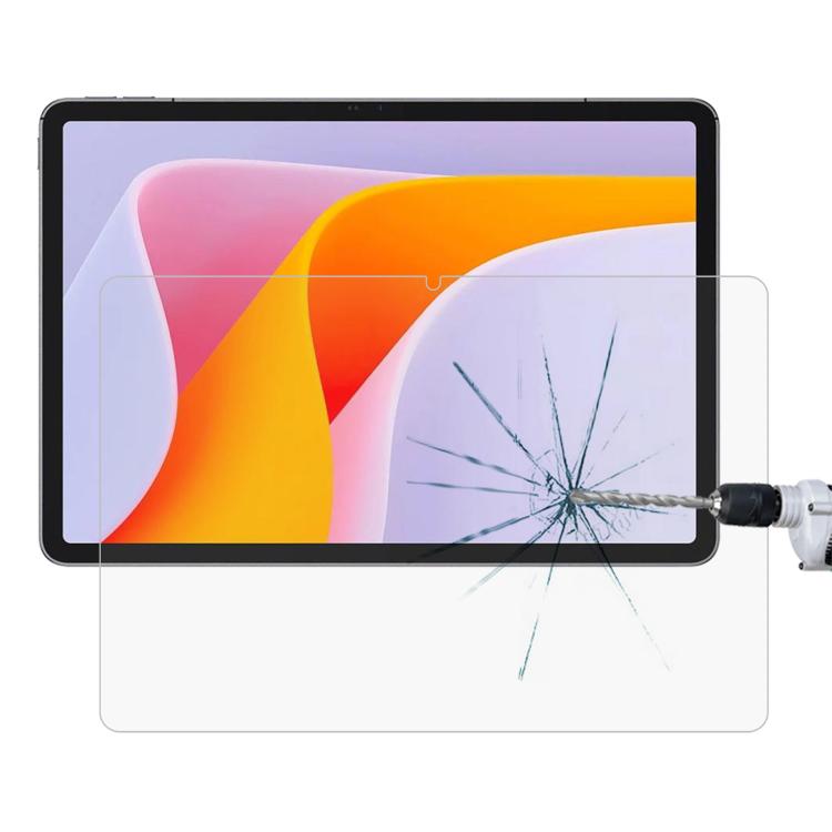 Tablet tempered glass screen protector film with crack-resistance impact demo