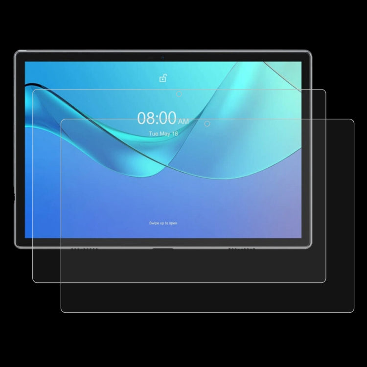 Tempered glass screen protector film (2 pack), clear, tablet display shield