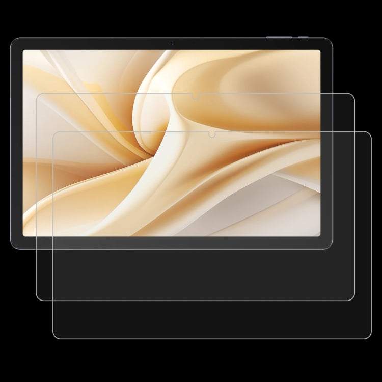 Tempered glass screen protector film (2 pack), clear, for tablet