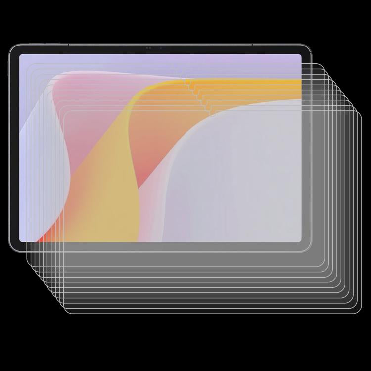 25-pack tempered glass screen protectors, clear and flat protective films