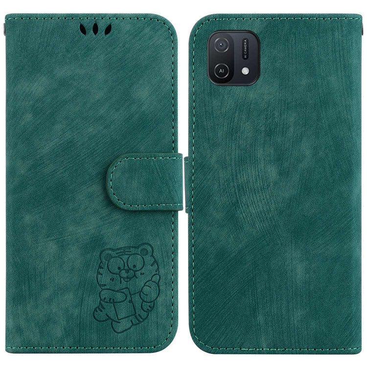 Little Tiger Embossed Leather Phone Case, For OPPO A57 4G / 5G / A57S 4G Global, For OPPO Reno9 Pro, For OPPO Reno9 Pro+, For OPPO A17 / A17K, For OPPO Reno8 Pro 5G Global, For OPPO Reno8 5G, For OPPO A96 5G / Reno7 Z 5G                                ...