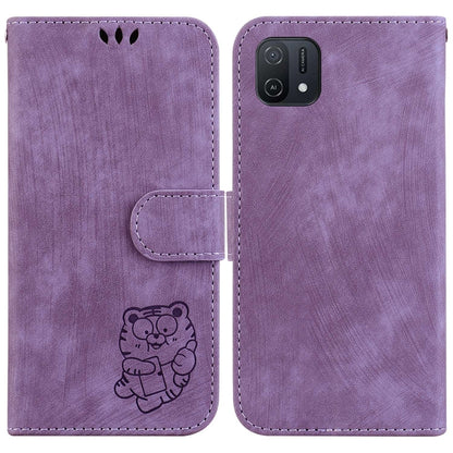 Little Tiger Embossed Leather Phone Case, For OPPO A57 4G / 5G / A57S 4G Global, For OPPO Reno9 Pro, For OPPO Reno9 Pro+, For OPPO A17 / A17K, For OPPO Reno8 Pro 5G Global, For OPPO Reno8 5G, For OPPO A96 5G / Reno7 Z 5G                                ...