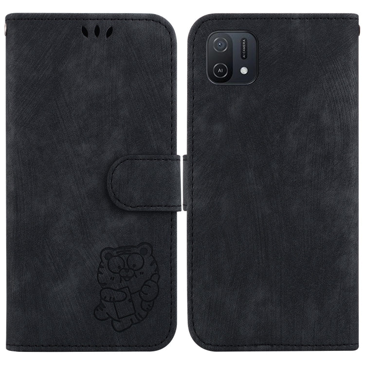 Little Tiger Embossed Leather Phone Case, For OPPO A57 4G / 5G / A57S 4G Global, For OPPO Reno9 Pro, For OPPO Reno9 Pro+, For OPPO A17 / A17K, For OPPO Reno8 Pro 5G Global, For OPPO Reno8 5G, For OPPO A96 5G / Reno7 Z 5G                                ...