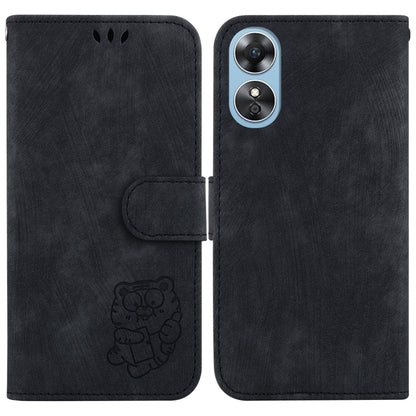 Little Tiger Embossed Leather Phone Case, For OPPO A57 4G / 5G / A57S 4G Global, For OPPO Reno9 Pro, For OPPO Reno9 Pro+, For OPPO A17 / A17K, For OPPO Reno8 Pro 5G Global, For OPPO Reno8 5G, For OPPO A96 5G / Reno7 Z 5G                                ...