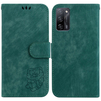 Little Tiger Embossed Leather Phone Case, For OPPO A57 4G / 5G / A57S 4G Global, For OPPO Reno9 Pro, For OPPO Reno9 Pro+, For OPPO A17 / A17K, For OPPO Reno8 Pro 5G Global, For OPPO Reno8 5G, For OPPO A96 5G / Reno7 Z 5G                                ...