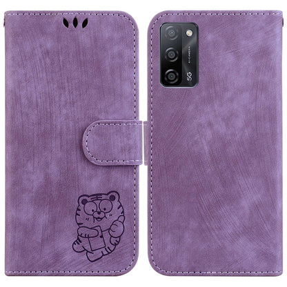 Little Tiger Embossed Leather Phone Case, For OPPO A57 4G / 5G / A57S 4G Global, For OPPO Reno9 Pro, For OPPO Reno9 Pro+, For OPPO A17 / A17K, For OPPO Reno8 Pro 5G Global, For OPPO Reno8 5G, For OPPO A96 5G / Reno7 Z 5G                                ...