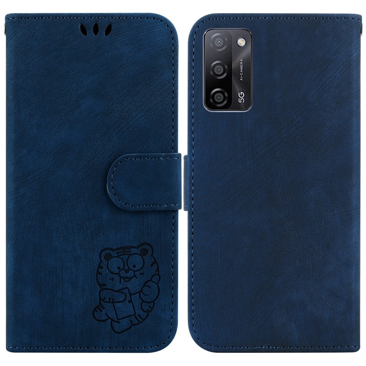 Little Tiger Embossed Leather Phone Case, For OPPO A57 4G / 5G / A57S 4G Global, For OPPO Reno9 Pro, For OPPO Reno9 Pro+, For OPPO A17 / A17K, For OPPO Reno8 Pro 5G Global, For OPPO Reno8 5G, For OPPO A96 5G / Reno7 Z 5G                                ...
