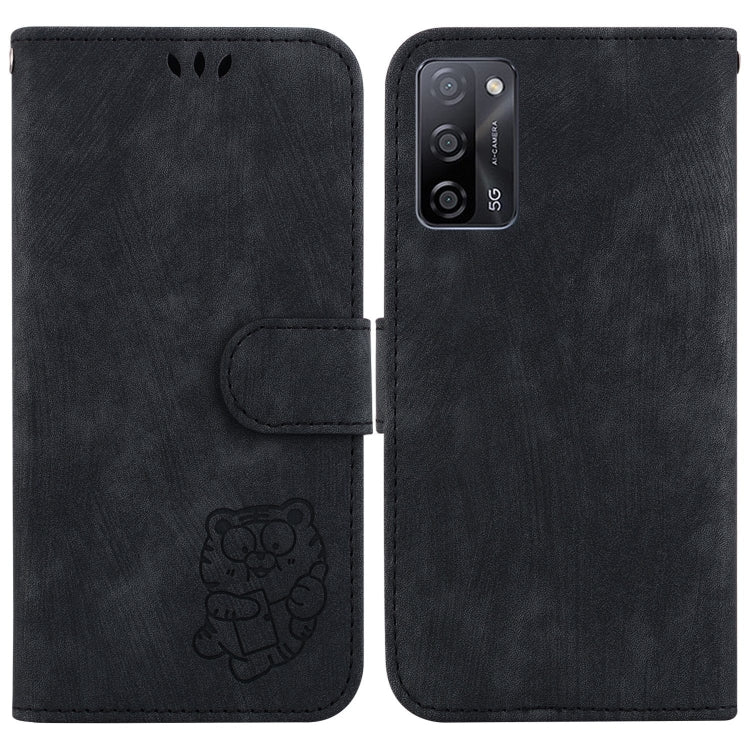 Little Tiger Embossed Leather Phone Case, For OPPO A57 4G / 5G / A57S 4G Global, For OPPO Reno9 Pro, For OPPO Reno9 Pro+, For OPPO A17 / A17K, For OPPO Reno8 Pro 5G Global, For OPPO Reno8 5G, For OPPO A96 5G / Reno7 Z 5G                                ...