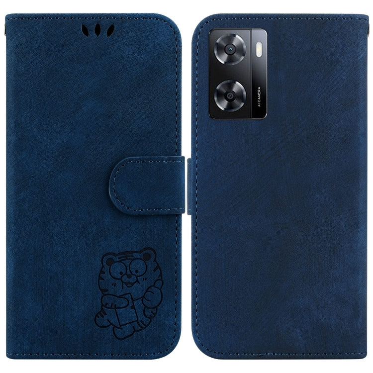 Little Tiger Embossed Leather Phone Case, For OPPO A57 4G / 5G / A57S 4G Global, For OPPO Reno9 Pro, For OPPO Reno9 Pro+, For OPPO A17 / A17K, For OPPO Reno8 Pro 5G Global, For OPPO Reno8 5G, For OPPO A96 5G / Reno7 Z 5G                                ...