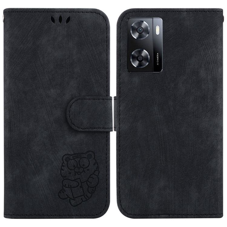 Little Tiger Embossed Leather Phone Case, For OPPO A57 4G / 5G / A57S 4G Global, For OPPO Reno9 Pro, For OPPO Reno9 Pro+, For OPPO A17 / A17K, For OPPO Reno8 Pro 5G Global, For OPPO Reno8 5G, For OPPO A96 5G / Reno7 Z 5G                                ...
