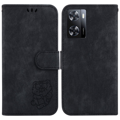 Little Tiger Embossed Leather Phone Case, For OPPO A57 4G / 5G / A57S 4G Global, For OPPO Reno9 Pro, For OPPO Reno9 Pro+, For OPPO A17 / A17K, For OPPO Reno8 Pro 5G Global, For OPPO Reno8 5G, For OPPO A96 5G / Reno7 Z 5G                                ...