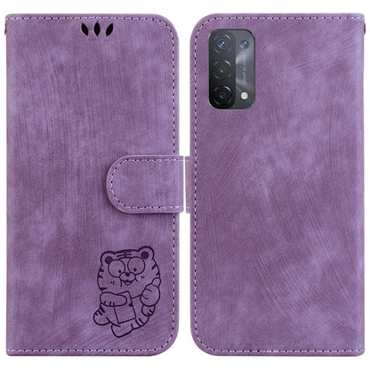 Little Tiger Embossed Leather Phone Case, For OPPO A57 4G / 5G / A57S 4G Global, For OPPO Reno9 Pro, For OPPO Reno9 Pro+, For OPPO A17 / A17K, For OPPO Reno8 Pro 5G Global, For OPPO Reno8 5G, For OPPO A96 5G / Reno7 Z 5G                                ...