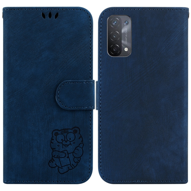 Little Tiger Embossed Leather Phone Case, For OPPO A57 4G / 5G / A57S 4G Global, For OPPO Reno9 Pro, For OPPO Reno9 Pro+, For OPPO A17 / A17K, For OPPO Reno8 Pro 5G Global, For OPPO Reno8 5G, For OPPO A96 5G / Reno7 Z 5G                                ...