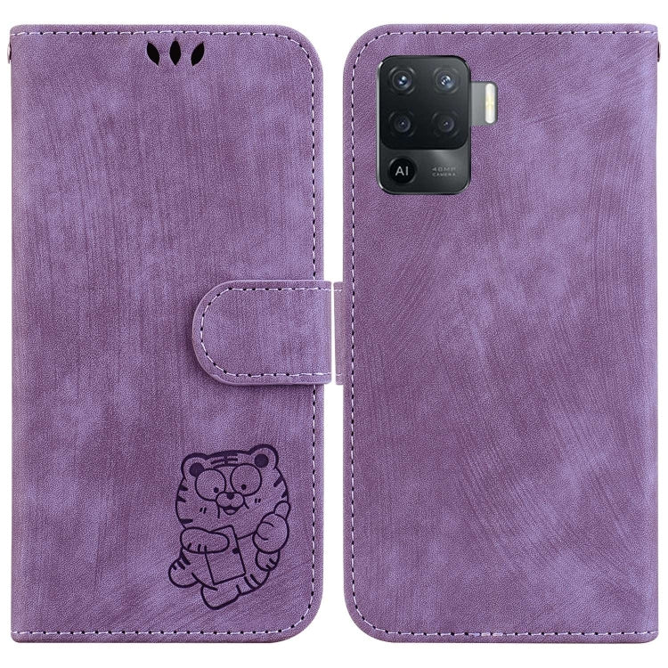 Little Tiger Embossed Leather Phone Case, For OPPO A57 4G / 5G / A57S 4G Global, For OPPO Reno9 Pro, For OPPO Reno9 Pro+, For OPPO A17 / A17K, For OPPO Reno8 Pro 5G Global, For OPPO Reno8 5G, For OPPO A96 5G / Reno7 Z 5G                                ...