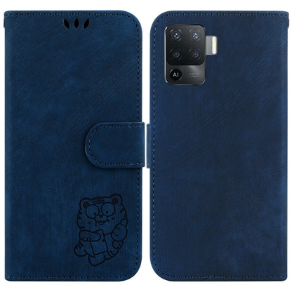 Little Tiger Embossed Leather Phone Case, For OPPO A57 4G / 5G / A57S 4G Global, For OPPO Reno9 Pro, For OPPO Reno9 Pro+, For OPPO A17 / A17K, For OPPO Reno8 Pro 5G Global, For OPPO Reno8 5G, For OPPO A96 5G / Reno7 Z 5G                                ...