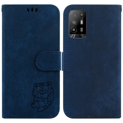 Little Tiger Embossed Leather Phone Case, For OPPO A57 4G / 5G / A57S 4G Global, For OPPO Reno9 Pro, For OPPO Reno9 Pro+, For OPPO A17 / A17K, For OPPO Reno8 Pro 5G Global, For OPPO Reno8 5G, For OPPO A96 5G / Reno7 Z 5G                                ...
