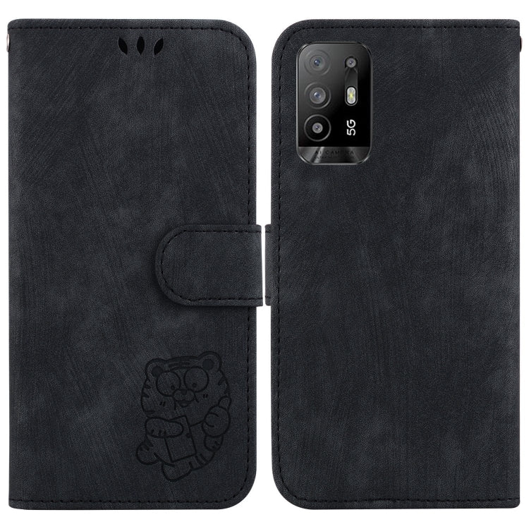 Little Tiger Embossed Leather Phone Case, For OPPO A57 4G / 5G / A57S 4G Global, For OPPO Reno9 Pro, For OPPO Reno9 Pro+, For OPPO A17 / A17K, For OPPO Reno8 Pro 5G Global, For OPPO Reno8 5G, For OPPO A96 5G / Reno7 Z 5G                                ...