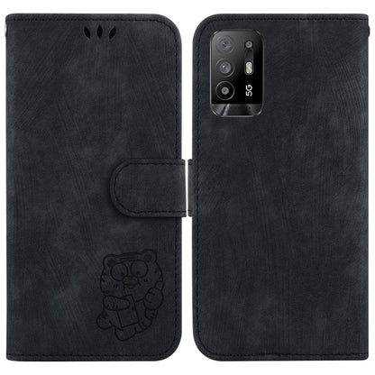 Little Tiger Embossed Leather Phone Case, For OPPO A57 4G / 5G / A57S 4G Global, For OPPO Reno9 Pro, For OPPO Reno9 Pro+, For OPPO A17 / A17K, For OPPO Reno8 Pro 5G Global, For OPPO Reno8 5G, For OPPO A96 5G / Reno7 Z 5G                                ...