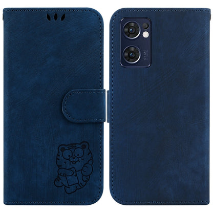 Little Tiger Embossed Leather Phone Case, For OPPO A57 4G / 5G / A57S 4G Global, For OPPO Reno9 Pro, For OPPO Reno9 Pro+, For OPPO A17 / A17K, For OPPO Reno8 Pro 5G Global, For OPPO Reno8 5G, For OPPO A96 5G / Reno7 Z 5G                                ...