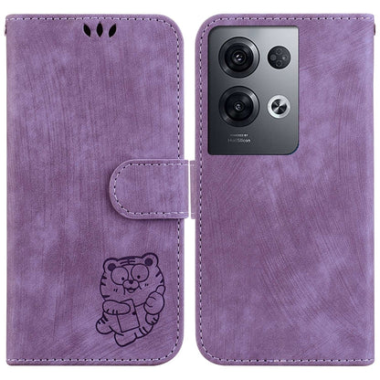 Little Tiger Embossed Leather Phone Case, For OPPO A57 4G / 5G / A57S 4G Global, For OPPO Reno9 Pro, For OPPO Reno9 Pro+, For OPPO A17 / A17K, For OPPO Reno8 Pro 5G Global, For OPPO Reno8 5G, For OPPO A96 5G / Reno7 Z 5G                                ...