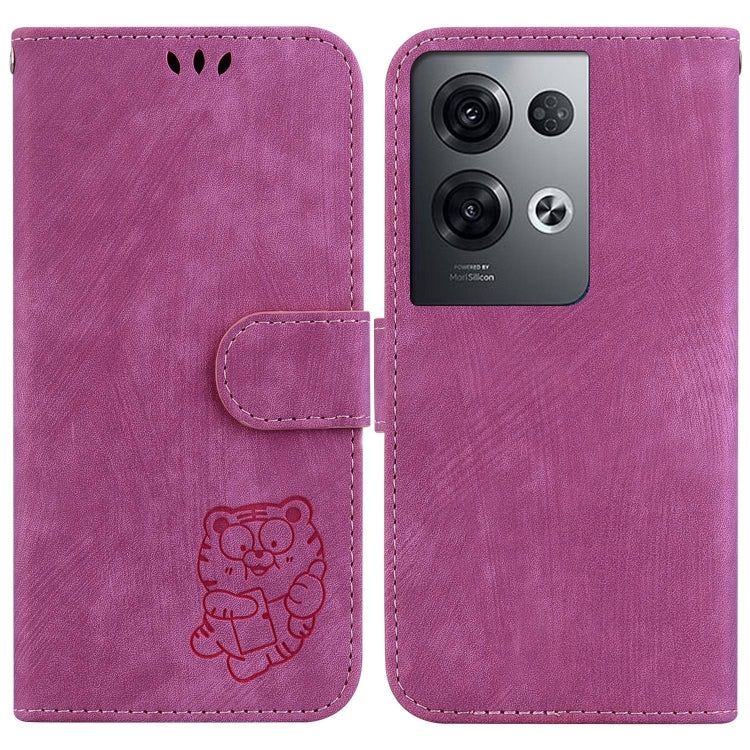 Little Tiger Embossed Leather Phone Case, For OPPO A57 4G / 5G / A57S 4G Global, For OPPO Reno9 Pro, For OPPO Reno9 Pro+, For OPPO A17 / A17K, For OPPO Reno8 Pro 5G Global, For OPPO Reno8 5G, For OPPO A96 5G / Reno7 Z 5G                                ...