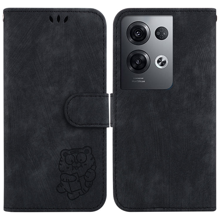 Little Tiger Embossed Leather Phone Case, For OPPO A57 4G / 5G / A57S 4G Global, For OPPO Reno9 Pro, For OPPO Reno9 Pro+, For OPPO A17 / A17K, For OPPO Reno8 Pro 5G Global, For OPPO Reno8 5G, For OPPO A96 5G / Reno7 Z 5G                                ...