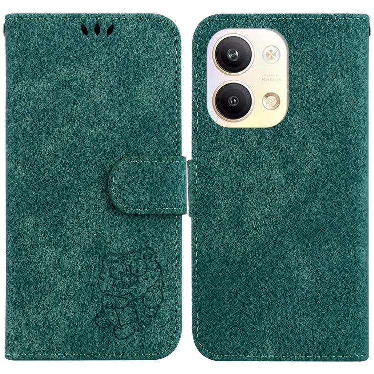 Little Tiger Embossed Leather Phone Case, For OPPO A57 4G / 5G / A57S 4G Global, For OPPO Reno9 Pro, For OPPO Reno9 Pro+, For OPPO A17 / A17K, For OPPO Reno8 Pro 5G Global, For OPPO Reno8 5G, For OPPO A96 5G / Reno7 Z 5G                                ...