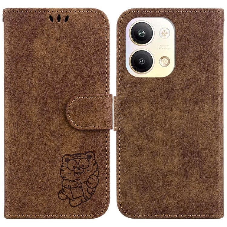 Little Tiger Embossed Leather Phone Case, For OPPO A57 4G / 5G / A57S 4G Global, For OPPO Reno9 Pro, For OPPO Reno9 Pro+, For OPPO A17 / A17K, For OPPO Reno8 Pro 5G Global, For OPPO Reno8 5G, For OPPO A96 5G / Reno7 Z 5G                                ...